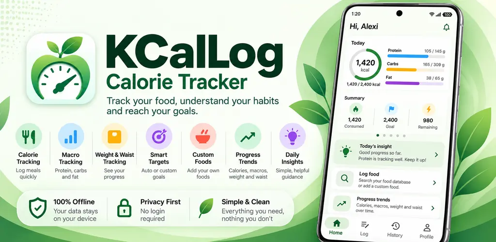 KCalLog product preview