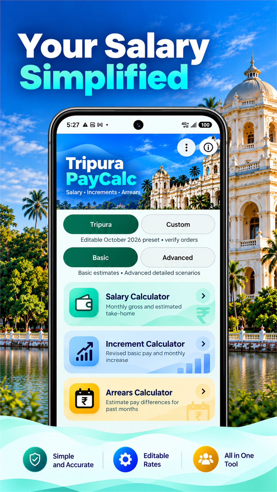 Tripura PayCalc screenshot 1